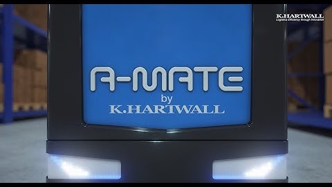 A-MATE mobile robot - Automate the movements of your load carriers