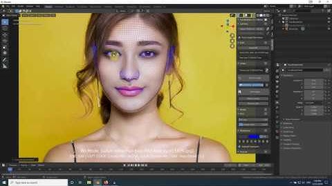 Facebuilder for Blender Build 3d face in 5 minutes