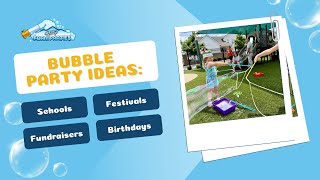 Bubble Party Ideas for Schools & Fall Festivals in Tennessee | Hilltop Foam Parties