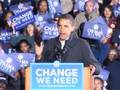 Obama cerró su campaña en Virginia con un discurso arrollador