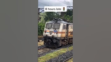 Rail Fanning’ is not a Joke 🙌🏻🤍 #wap7 #lhbcoaches #indianrailways #westernrailways #trains #railfan