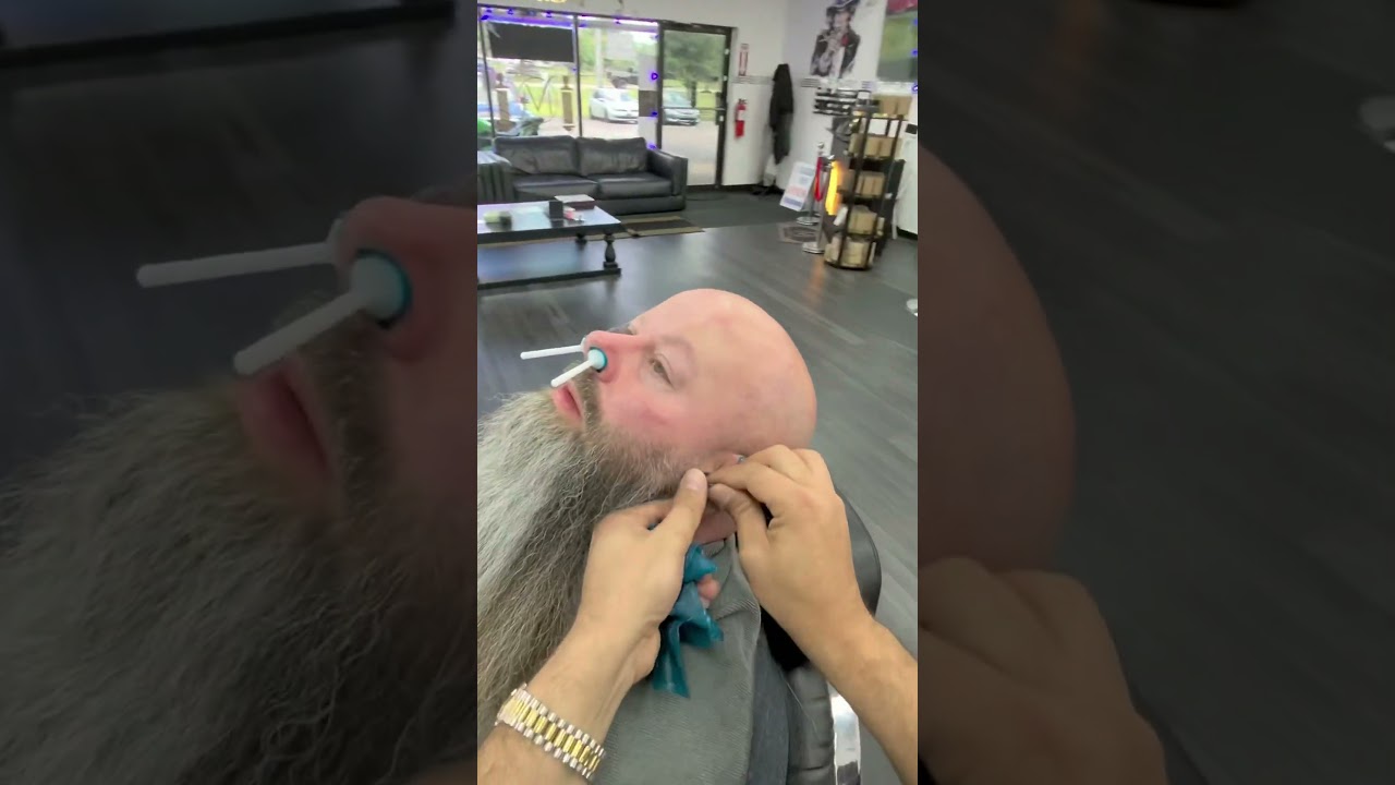 Wax ￼reaction ￼ #wax #waxing #barber #barbershop #beauty #reaction #skin #skincare