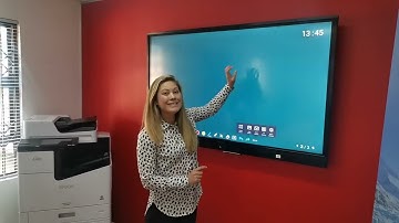 Demo on the HiSense Interactive Flat Panel