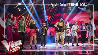 Nil Moliner y los talents de Aitana y David Bisbal cantan 'Libertad' | Semifinal | La Voz Kids 2023