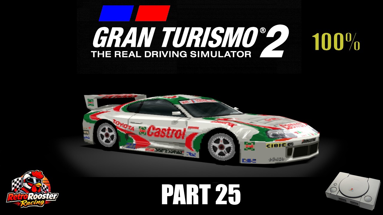 Gran Turismo 2 PS1 – Part 25 | Gran Turismo World League | Castrol