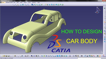 HOW TO DESIGN CAR BODY USING CATIA