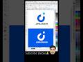 Logo Design in CorelDRAW | Professional Tutorial 🔥 #shorts