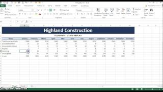 Excel L1 Chapter 5 - Working with Ranges