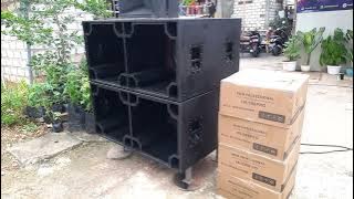Cek Sound Box Planar 218 dengan speaker rdw 18ls88 pro auto Horegg