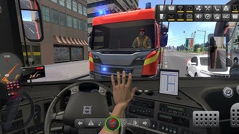 Bus Simulator : Ultimate | Fire 🔥🧯🚒 | Volvo | Zuuks | Drive with Devil 😈 