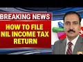 Zero Business, Zero Tax l Nil Statement Filing l Zero Business Tax Rule#jinnahtaxlawyers #tax #fbr