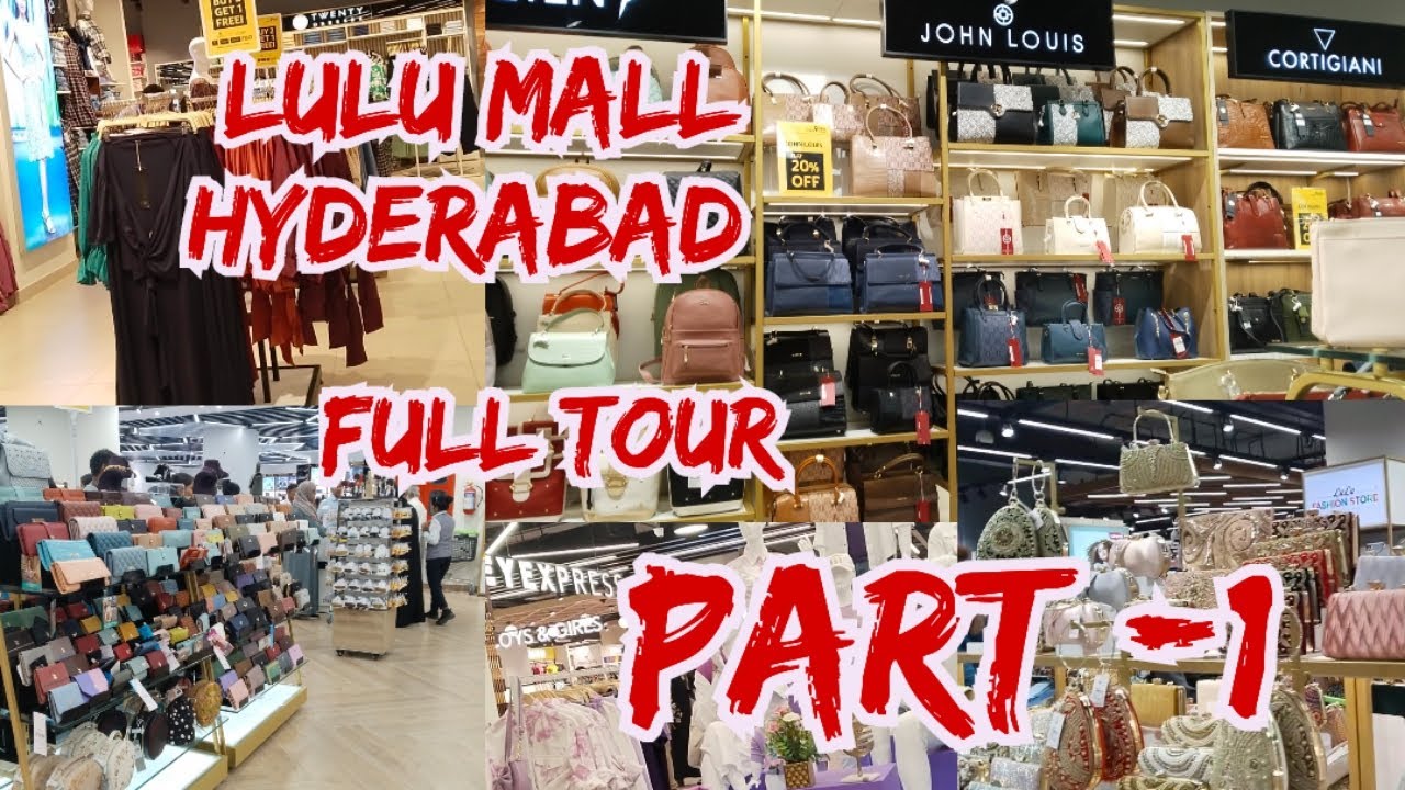 Lulu Mall Hyderabad Full tour Part -1, Lulu hypermarket, Biggest Mall  in Hyderabad