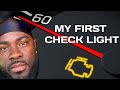 My first check light on the New Volvo Truck