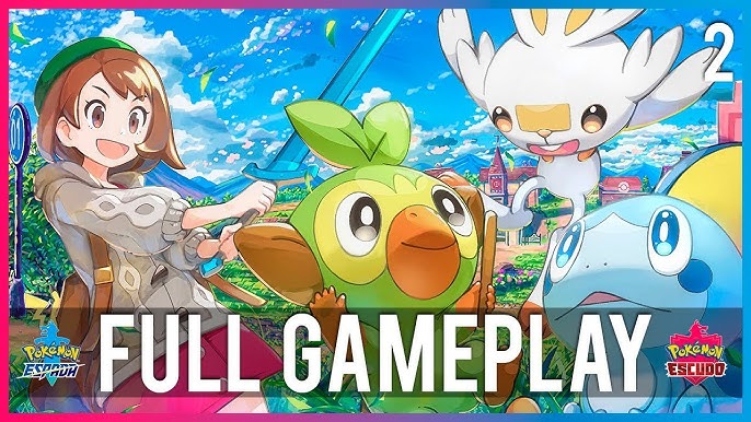 POKEMON ESPADA Y ESCUDO Gameplay Walkthrough JUEGO COMPLETO Sin Comentar  [Full Game] (1/2) 