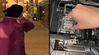 капты и тест фпс на процессоре AMD RYZEN 9850X3D