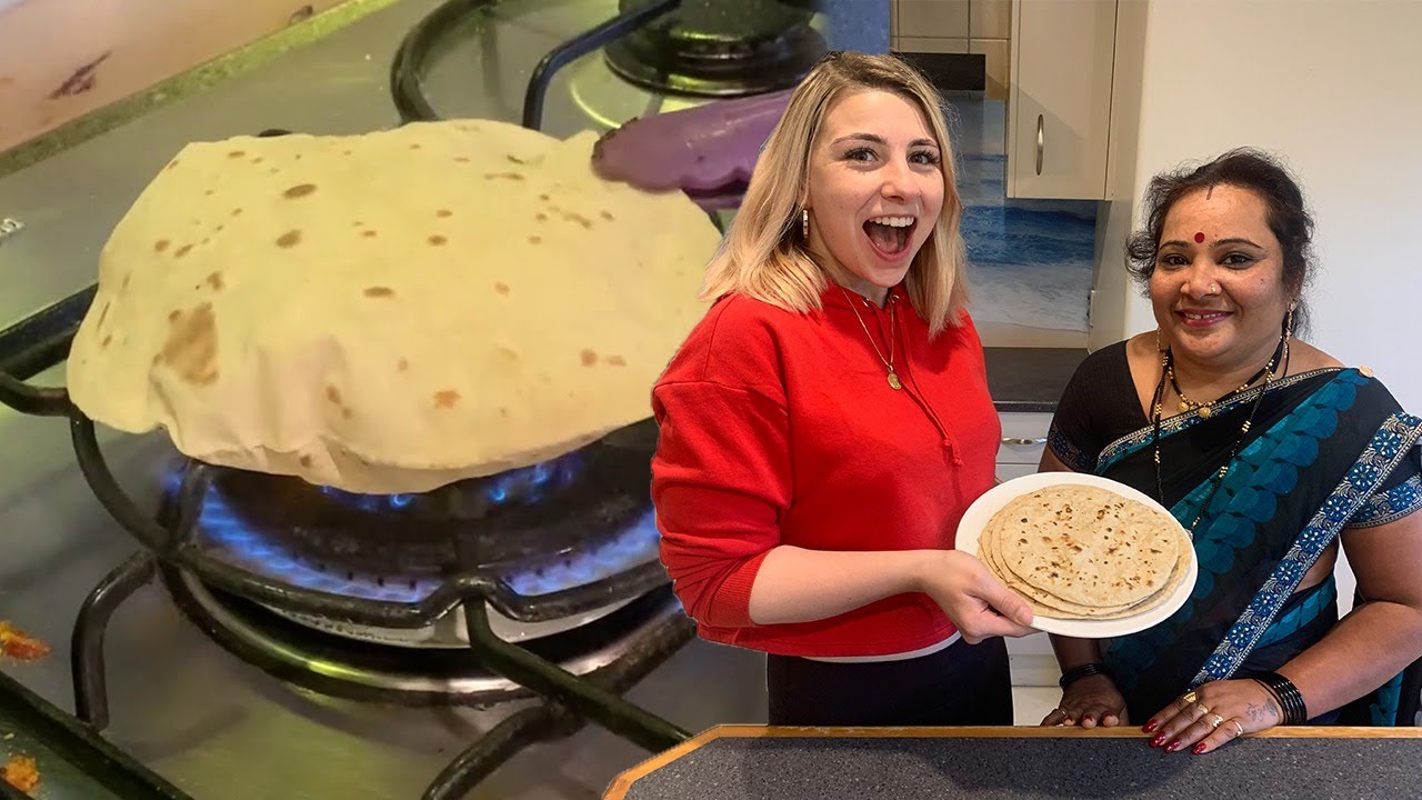 Easy, Must-Know Recipe When Cooking Indian Food II How to Make Rotis