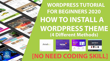 How to install a wordpress theme for beginners (4 Different Methods) |  [No need coding skill]