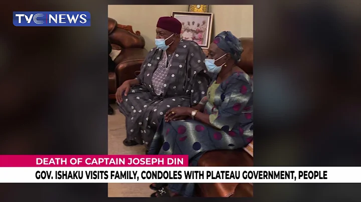 Death Of Captain Joseph Din: Gov Ishaku Visits Family, Condoles With Plateau Government, People