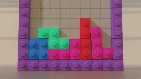 SOFTBODY TETRIS with LEGO 1