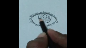 How to draw an eye 👁️ #pencildrawing #art #asmr #howtodraw #realistic