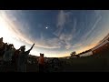 Total Solar Eclipse at Stapleton, Nebraska 360 Video Aug 21, 2017