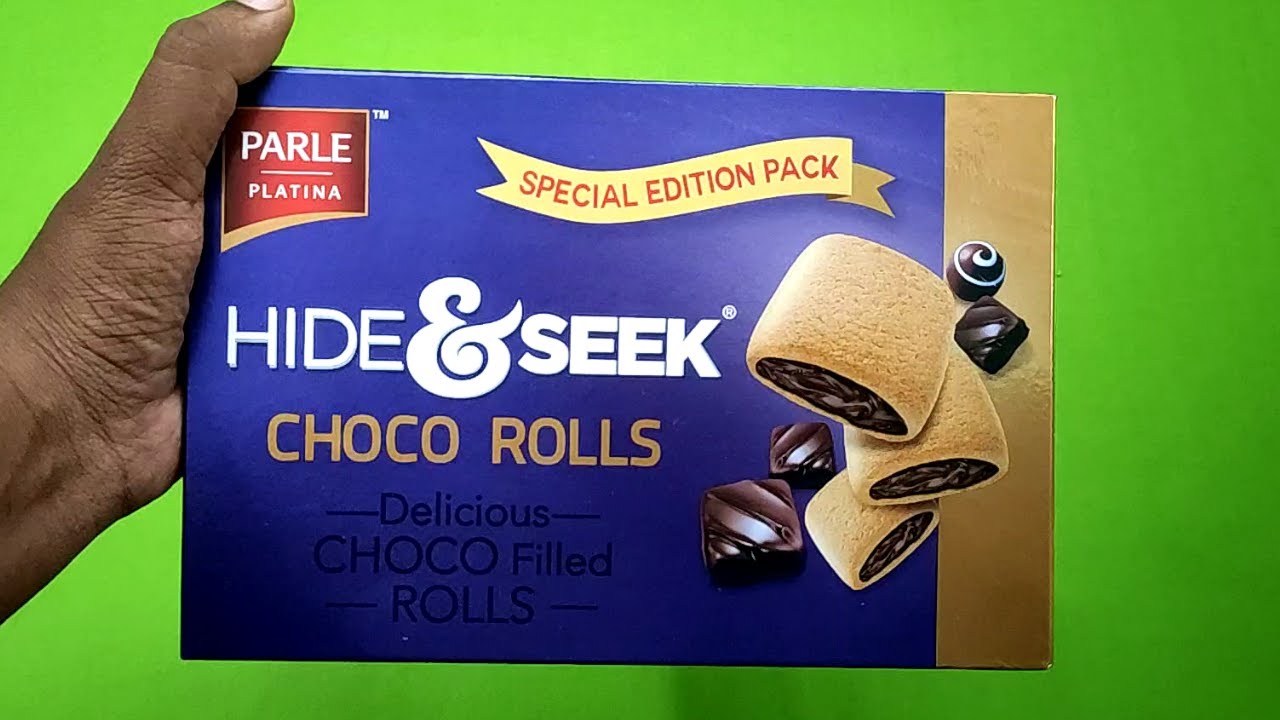 Parle Hide Seek Choco Rolls Unboxing Youtube