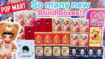 NEW POP MART BLIND BOX UNBOXING!! *♡* NEW PUCKY, DIMOO, AND MORE!!