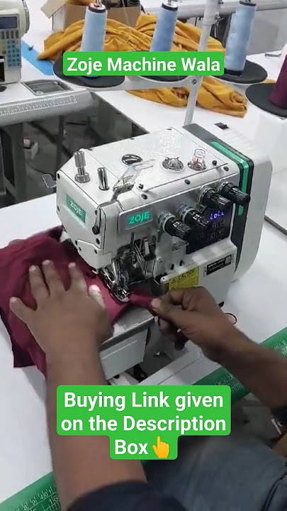 Zoje B9000-13 Model 4 Thread Overlock Machine | 🔥Buy Now🔥 | Zoje Machine Wala