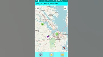 react native webview leaflet video