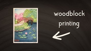 “Natsukashii,” Woodblock Printing Process (Mokuhanga)