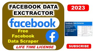 Facebook Data Extractor 2020 | Free Facebook Data Scraper (Search Audience from Groups & Keywords)