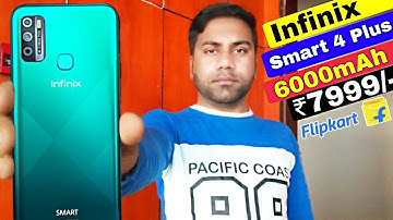 Infinix Smart 4 Plus Launched in India With 6000mAh⚡Specs, Features, Camera, Price | Amit Technology