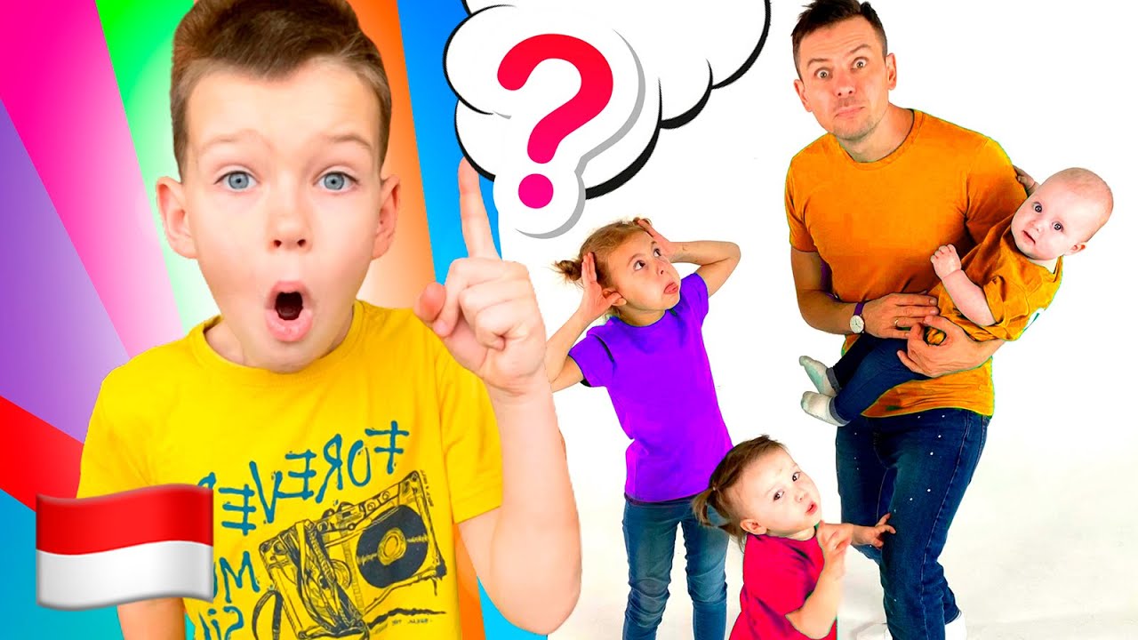 Warna-warna | Lagu Anak Warna | Five Kids Bahasa Indonesia - YouTube