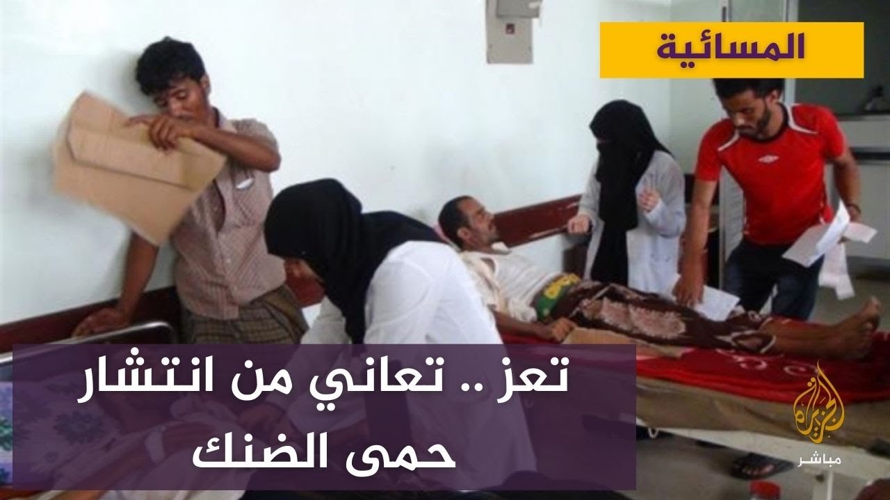 وزارة الصحة اليمنية: مؤشرات وباء حمى الضنك مرتفعة في تعز