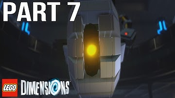 LEGO Dimensions Walkthrough Part 7 - Portal 2 (Gameplay Let