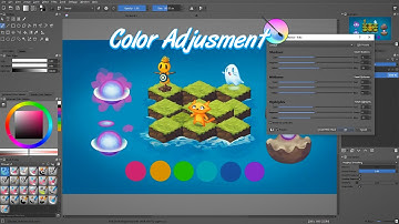 Krita tutorial: 3 essential color adjustment filters