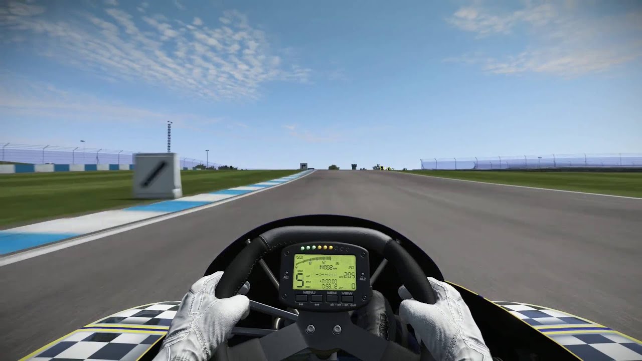 Project CARS - Superkart 250 @ Donington - Qualification lap 58"120