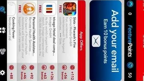 Feature points referral code