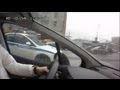 Погоня ГАИ по Москве за иностранцем/ Pursuit the driver in Moscow