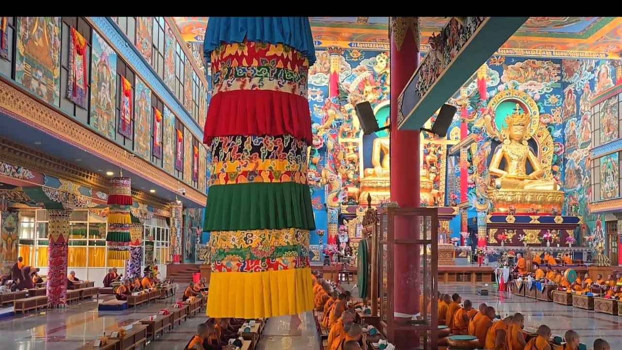 Dhuba puja celebration for new year at Naamdrolingmonastry  @namdrolingmonasteryofficia4237