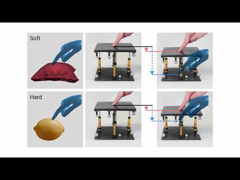 Using Pseudo-Stiffness to Enrich the Haptic Experience in Virtual Reality