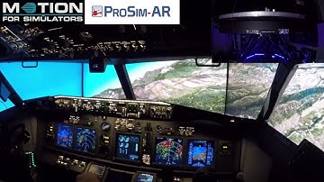 MFS motion platform 6DOF & VISUAL SOLUTIONS featuring prosim