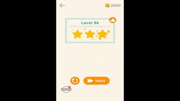 Draw Lines Normal Level 86 | 3 Stars