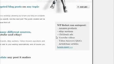 WP Robot Demo - WP Robot for WordPress