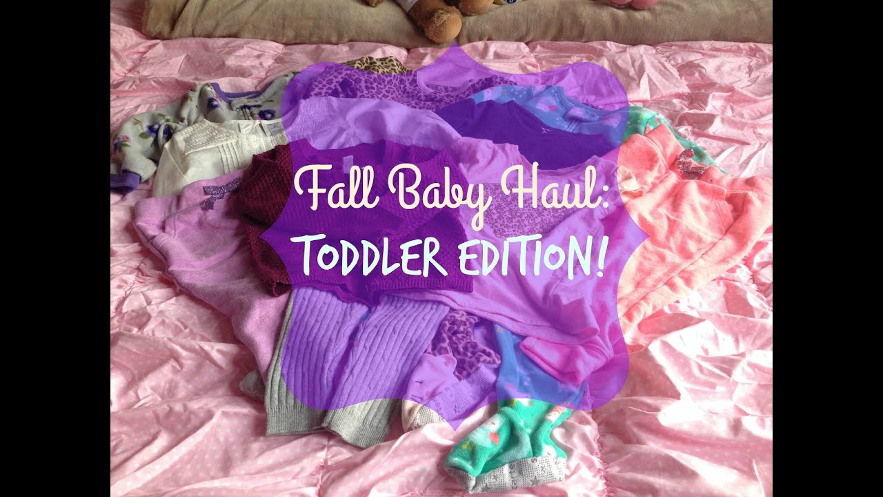 FALL BABY HAUL: Toddler Edition! | Carter's, REPLAY RECYCLED, & Target