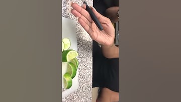 Cutting a Lime wedge tutorial