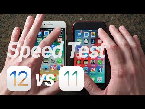 iOS 12 Speed Test vs iOS 11: WOW!