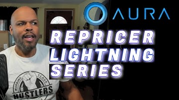 Aura repricer software lightning series free training for Amazon arbitrage business.