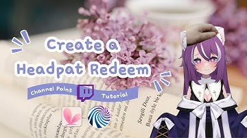 Headpat Redeem | VTube Studio & Mix It Up Tutorial