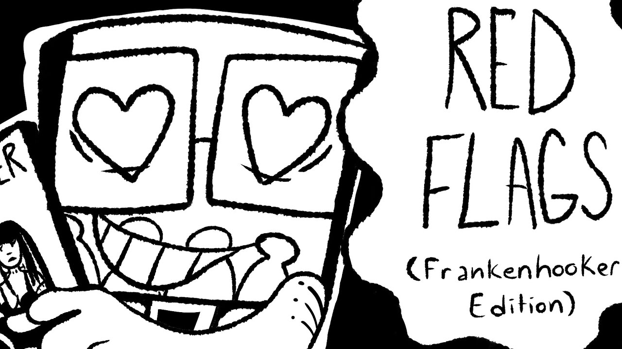 RED FLAGS ANIMATIC - Frankenhooker Edition